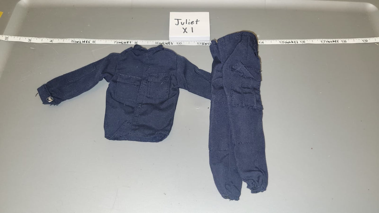 1/6 Scale Modern Era Police Blue BDU Uniform