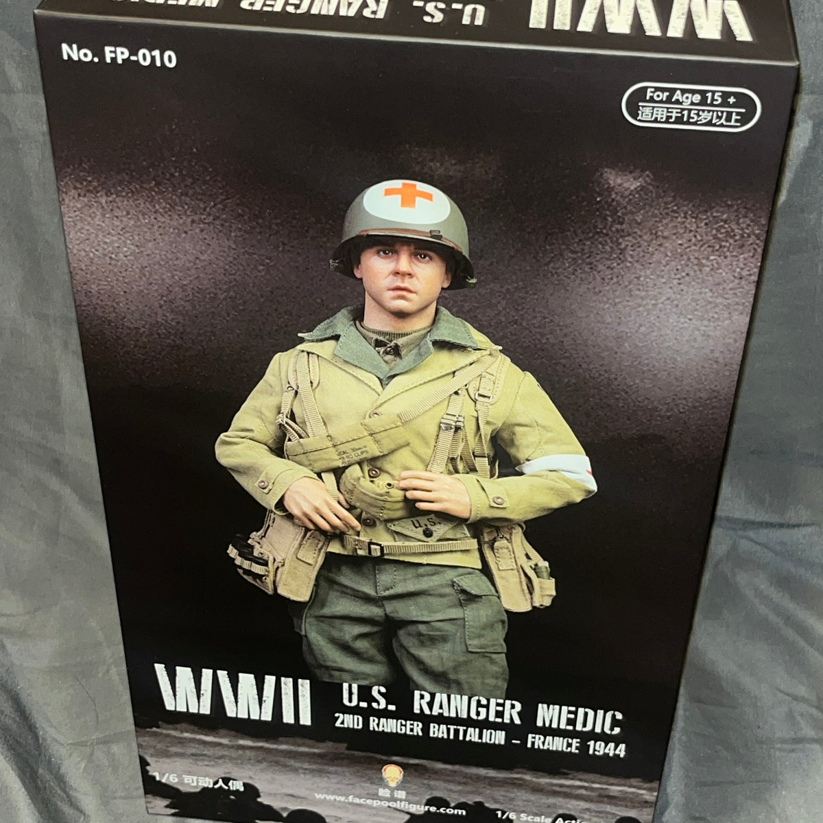 1/6 Scale WWII US 2nd Ranger Battalion Combat Medic Wade - NIB Facepoo ...