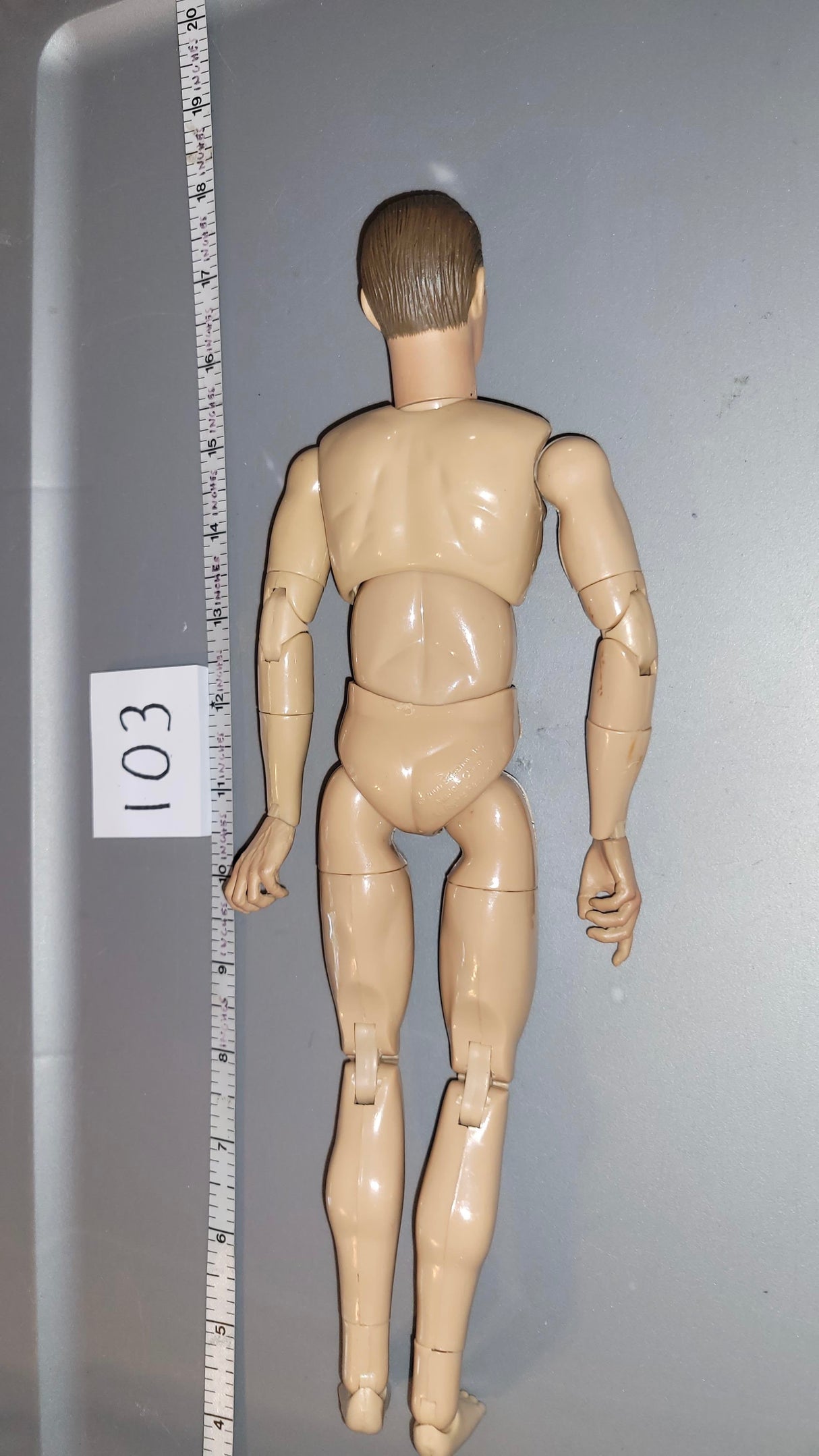 1/6 Scale Nude Sideshow Civil War Western Figure