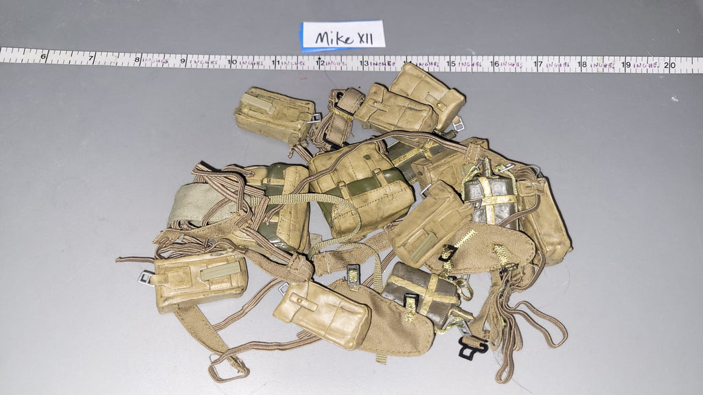 1/6 Scale WWII British Web Gear Lot