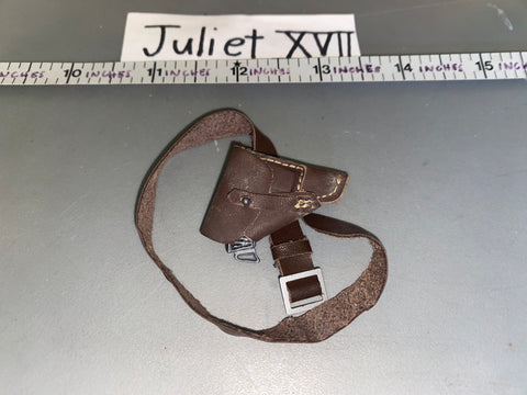 1/6 Scale WWII German Belt and Holster with Pistol