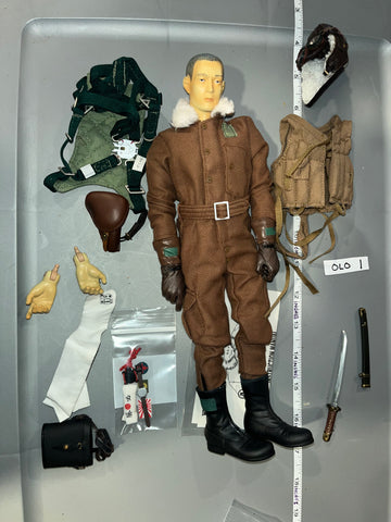 1/6 Scale WWII Japanese Pilot Aviator Figure - BBI