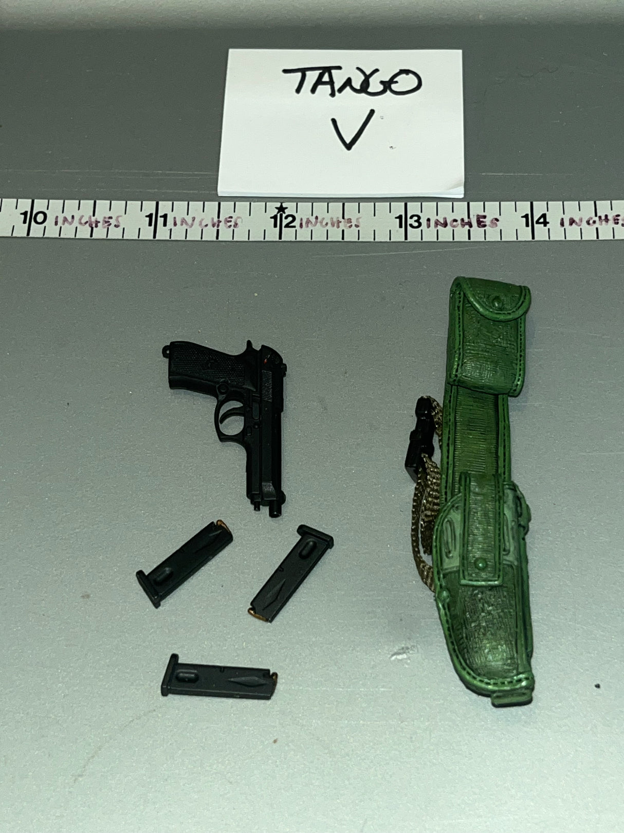 1/6 Scale Modern Pistol and  Holster
