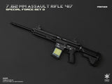 1/6 Scale Modern Era ASSAULT RIFLE 417 Weapons Set - NIB Easy and Simple Set D - OKWVIII