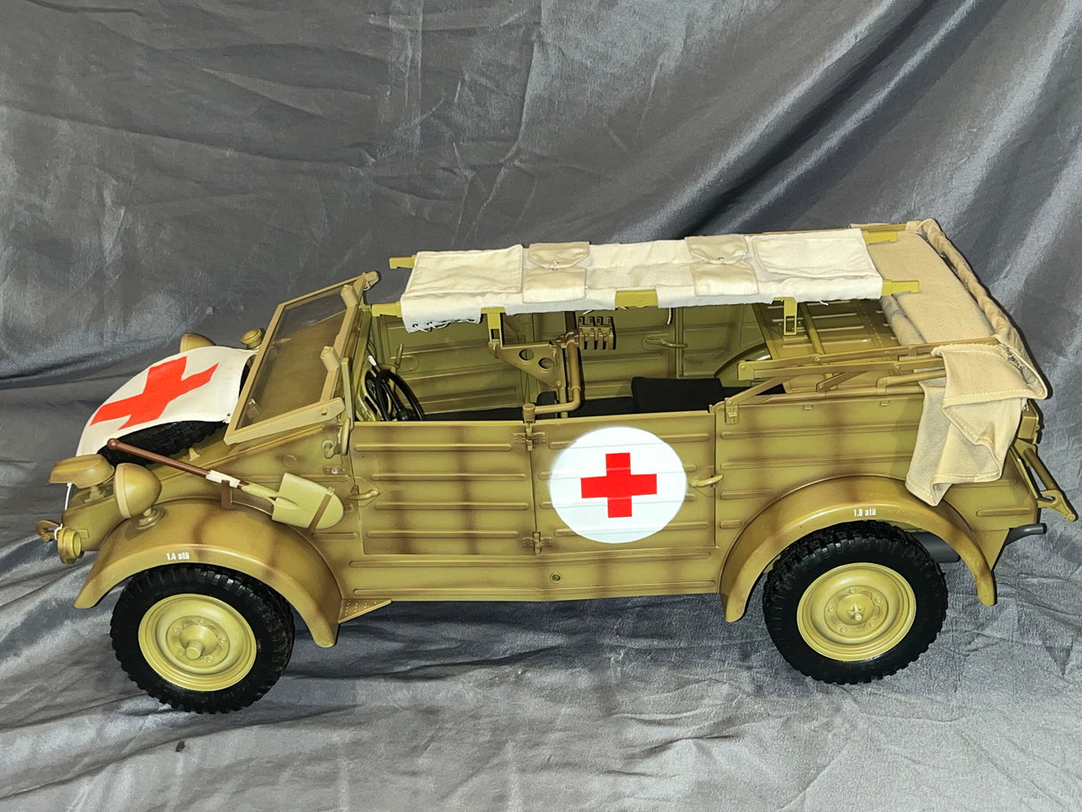 1/6 Scale WWII German Medical Kubelwagon - Dragon - Ambulance