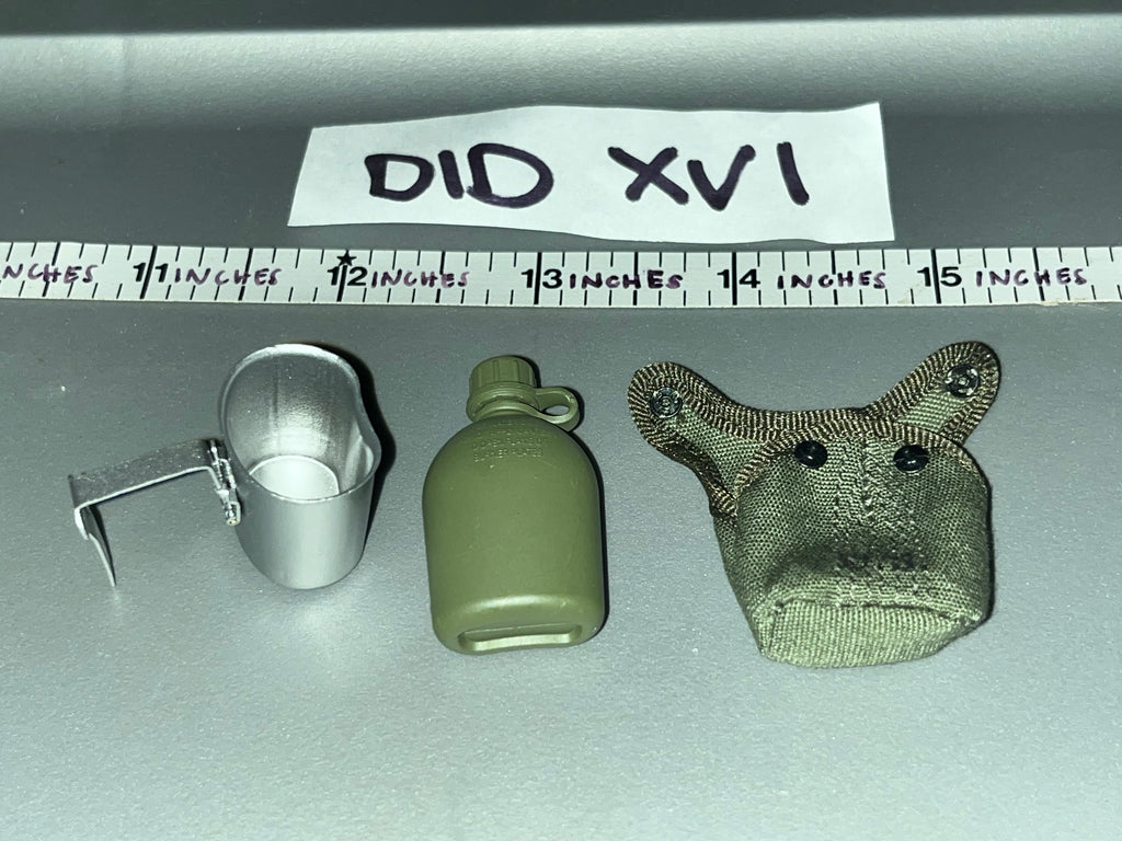 1/6 Scale Vietnam US Canteen, Cup and Pouch - DID - LT Col Moore