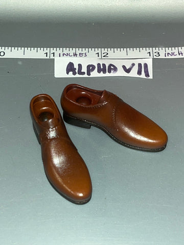 1/6 Scale WWII US Dress Shoes - Alert - Civilian