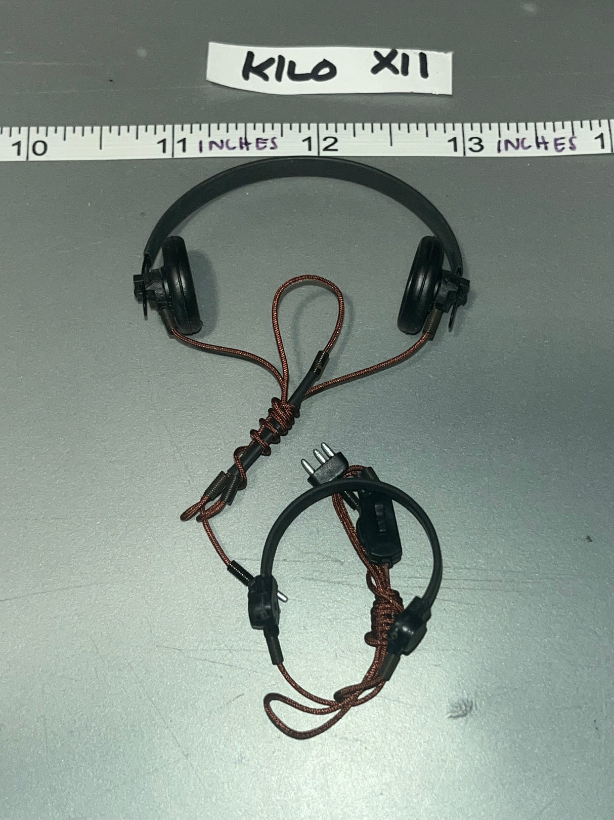 1/6 Scale WWII German Tanker Headphones Set