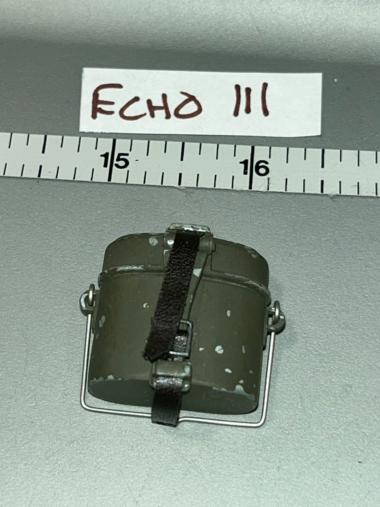 1/6 Scale WWII German Metal Mess Kit
