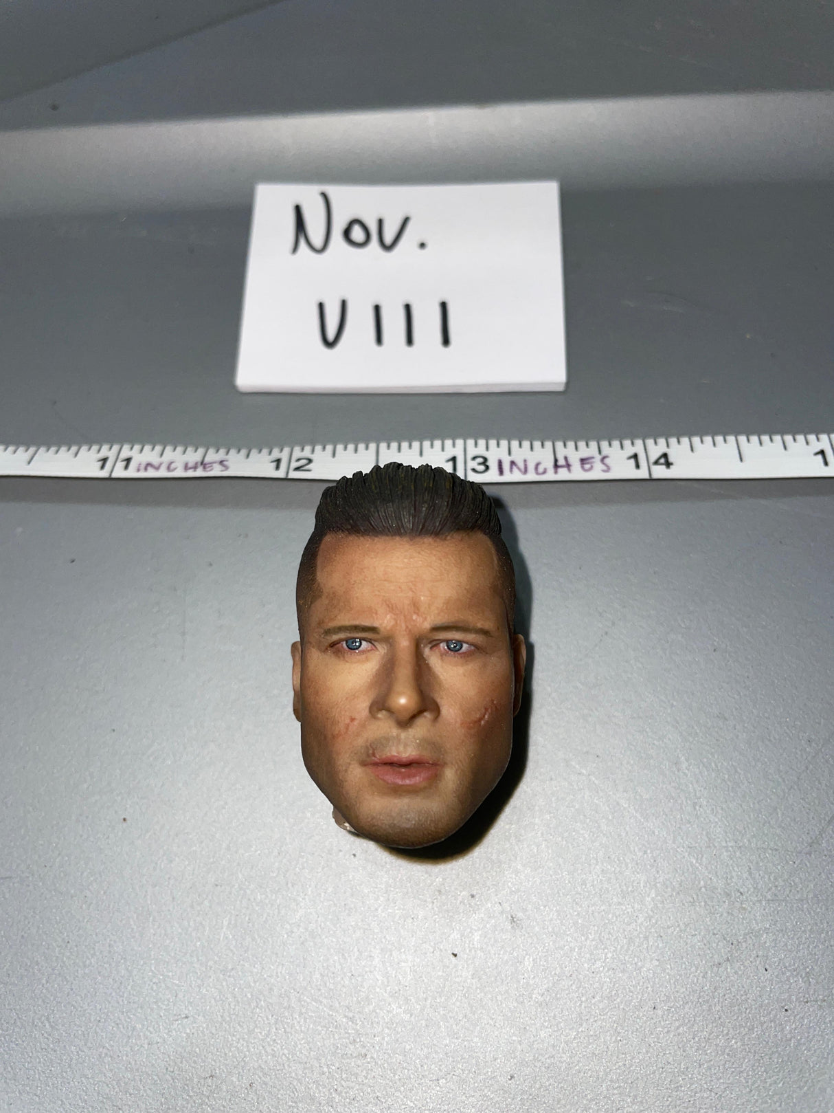1/6 Scale WWII Fury Brad Pitt Head Sculpt