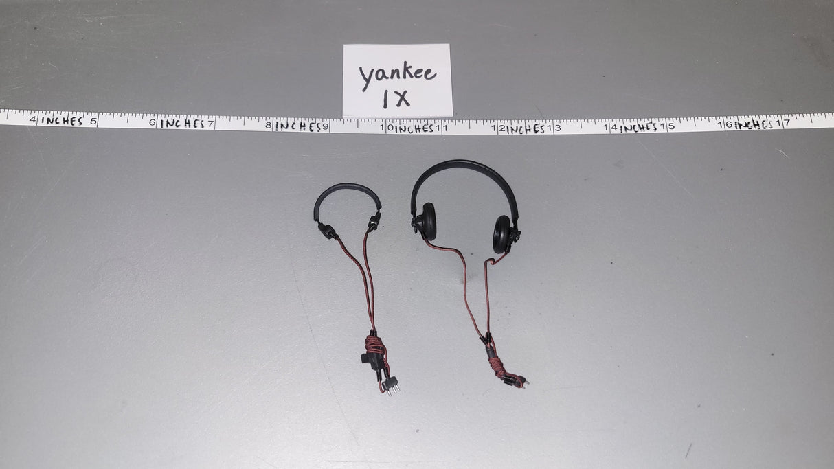 1/6 Scale WWII German Tanker Headphones
