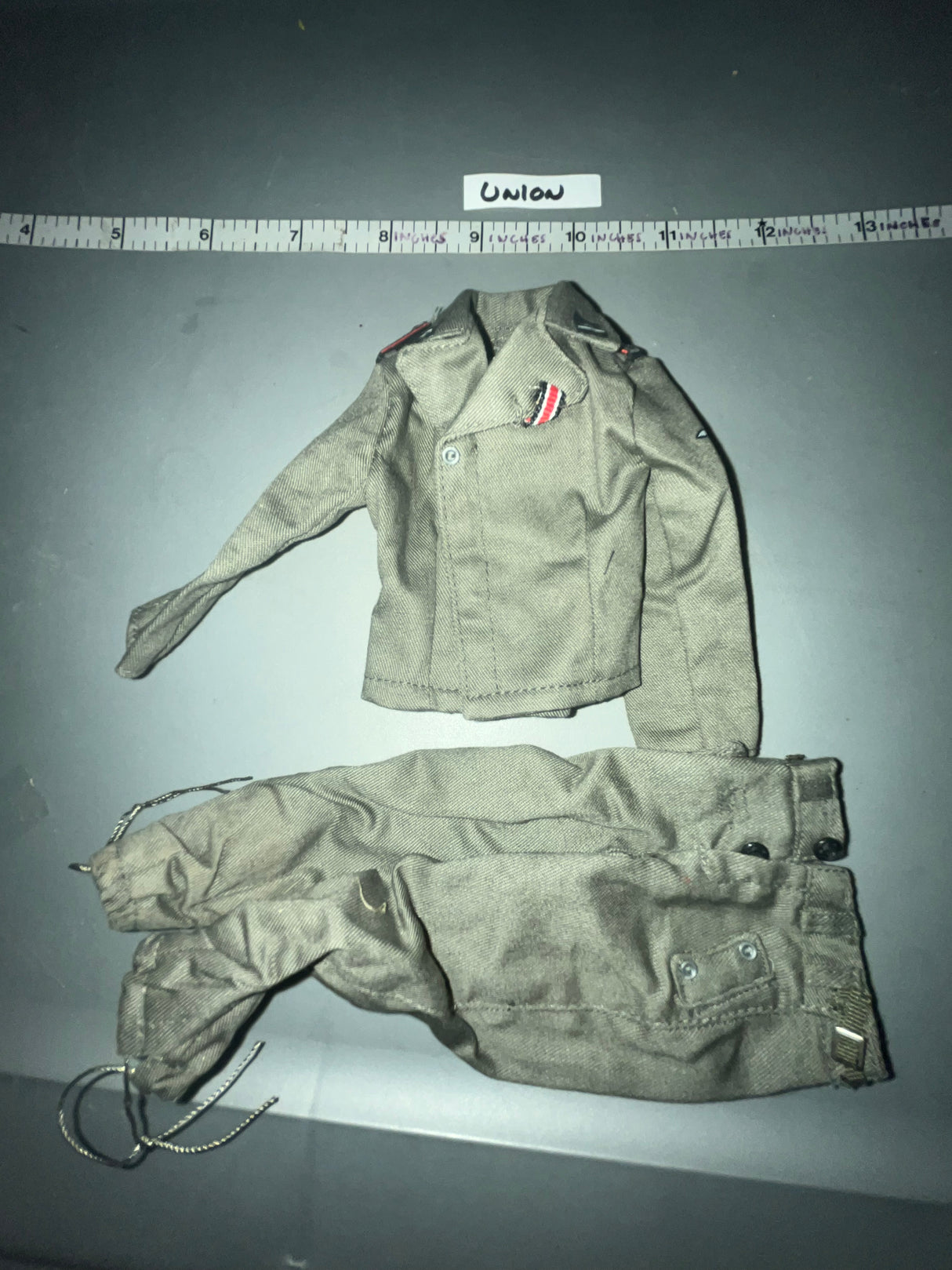 1/6 Scale WWII German Grey Tanker Uniform
