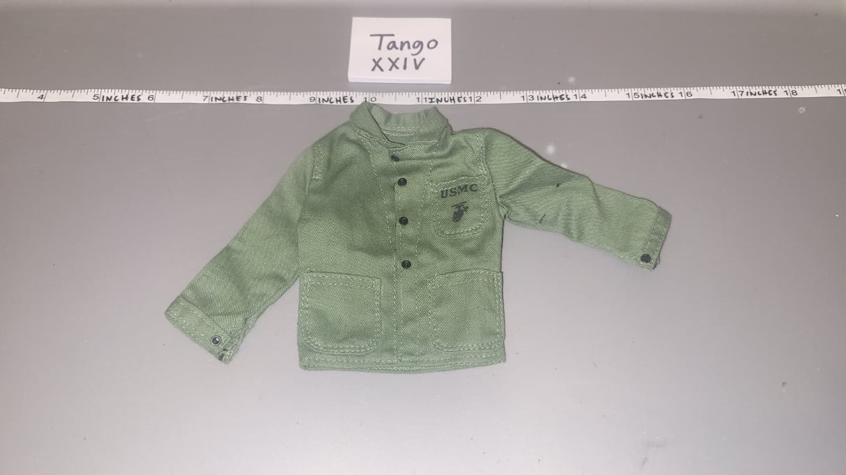 1/6 Scale WWII USMC Blouse Dungaree Shirt