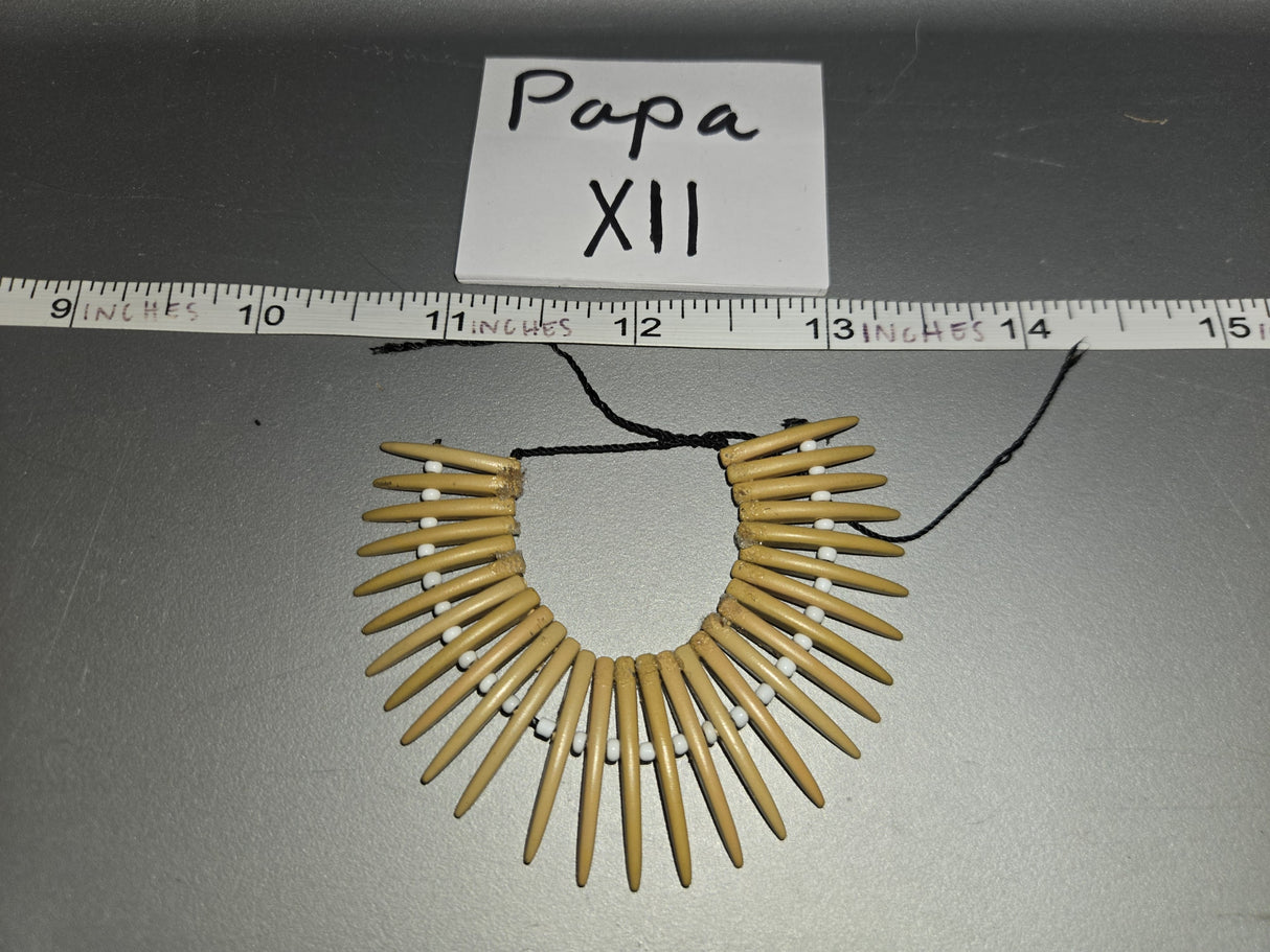1/6 Scale Native American Bear Claw Necklace
