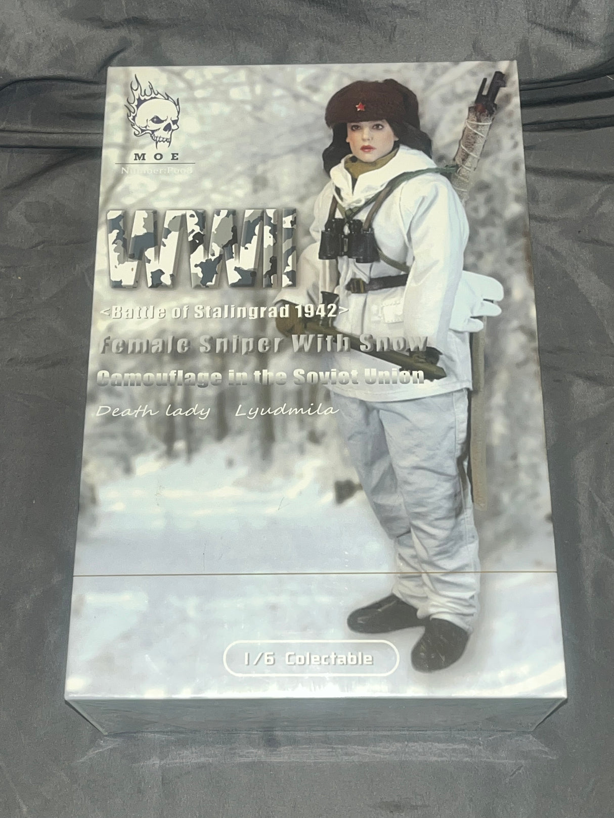 1/6 Scale WWII Russian Soviet Female Sniper - NIB MOE