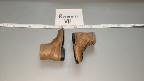 1/6 Scale WWII US Boondocker Boots