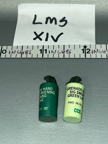 1:6 Scale Modern British Grenade Lot  - DAM U.K. British SAS Gulf War Patrol Leader