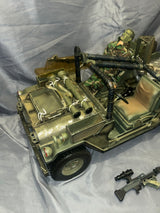 1/6 Scale Vietnam US Mutt M151 Navy Seal Panama Assault Vehicle