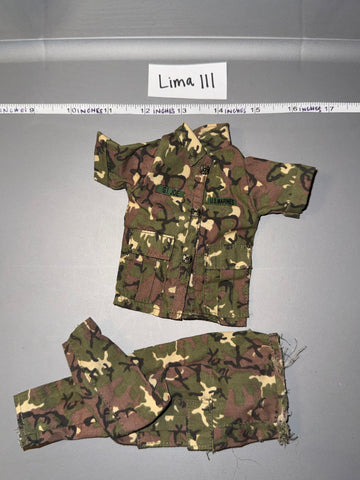 1/6 Scale Modern Era Woodland BDU Uniform