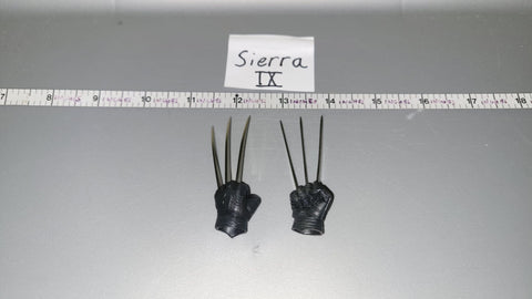 1/6 Scale Wolverine Hands - Comic Book - Civilian Science Fiction X Men Marvel