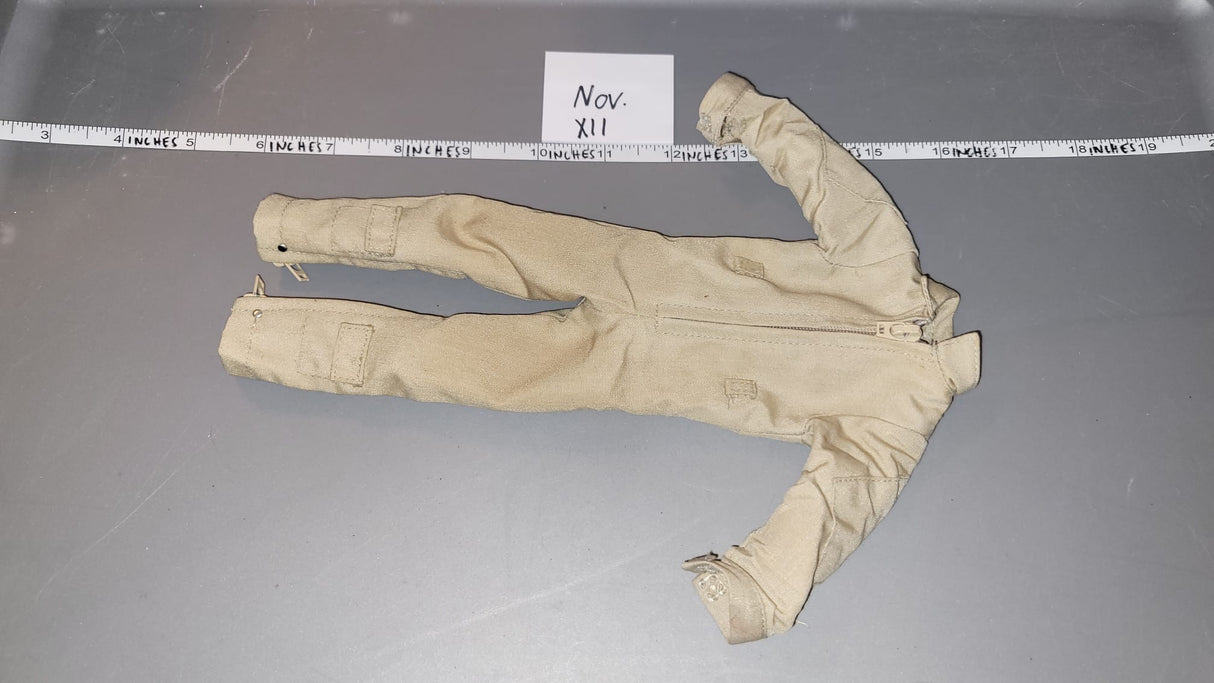 1:6 Scale WWII US Pilot Aviator Coveralls Flight Suit
