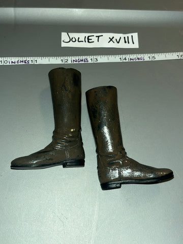 1/6 Scale Revolutionary War Napoleonic Western Boots