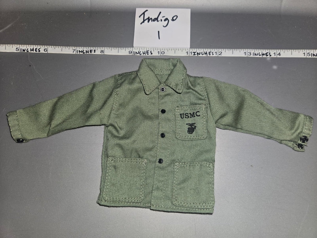 1/6 Scale WWII US USMC Marine Utilty Blouse