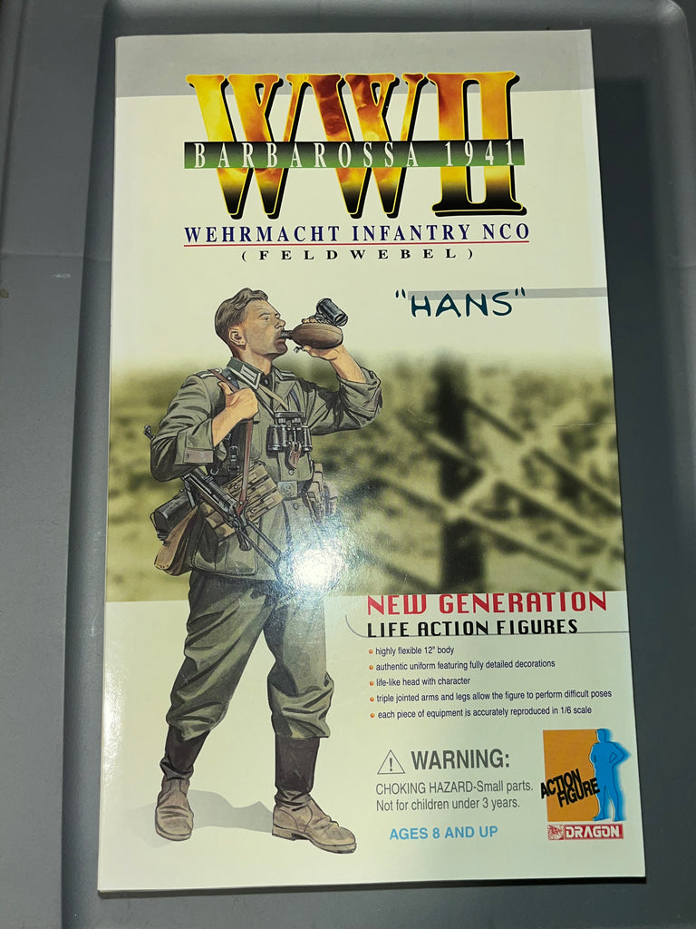 1/6 Scale WWII German Hans Wehrmacht Infantry NCO  - NIB Dragon
