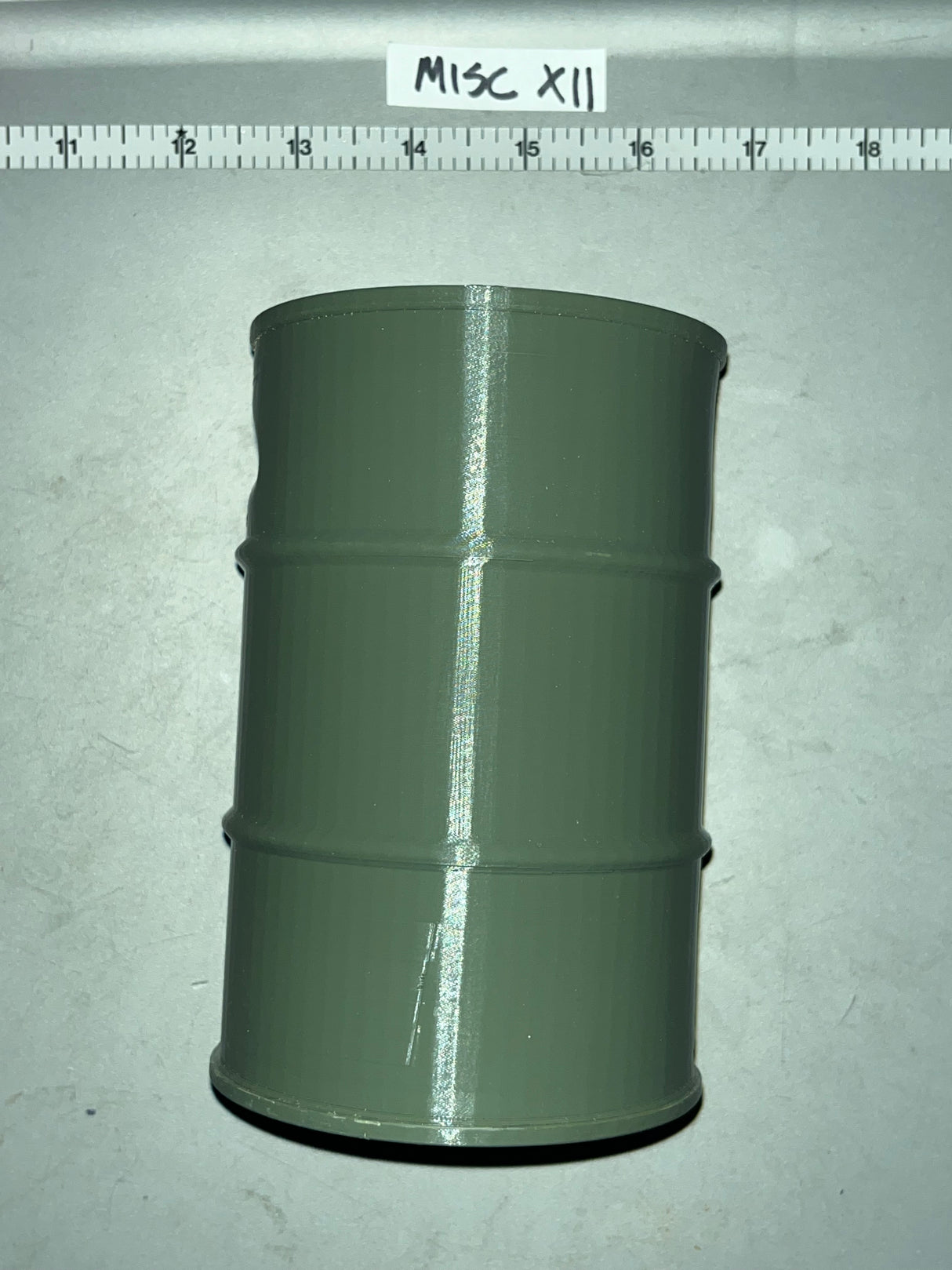 1/6 Scale WWII US Oil Fuel Drum