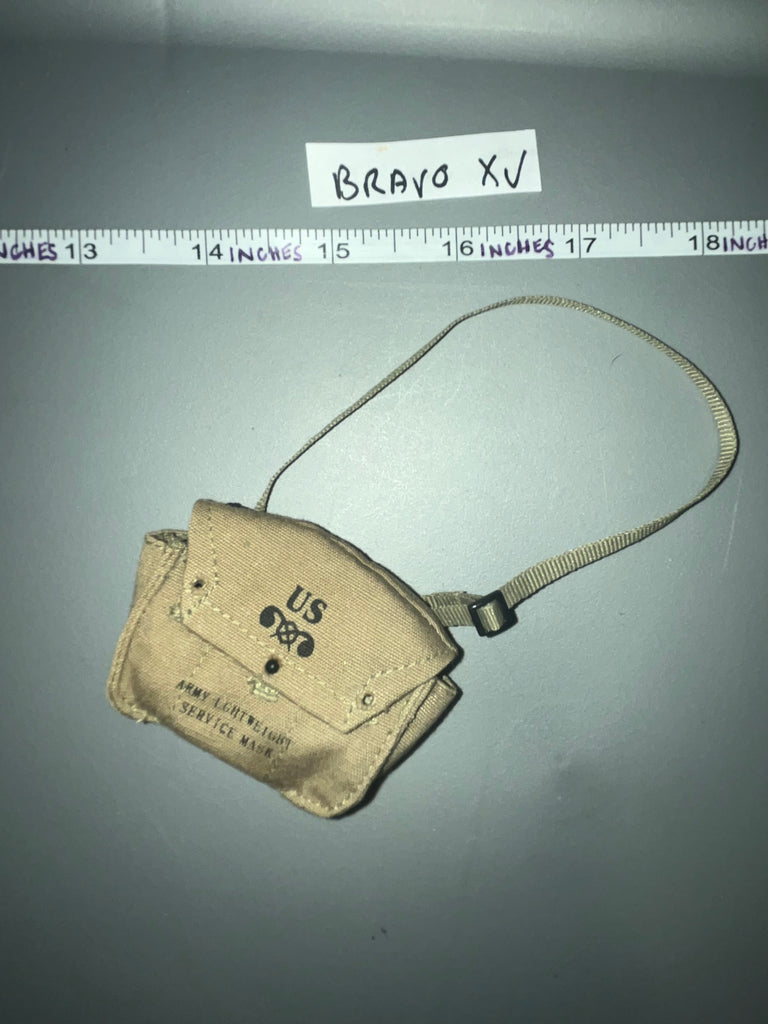 1/6 Scale WWII US Cloth Gas Mask Bag