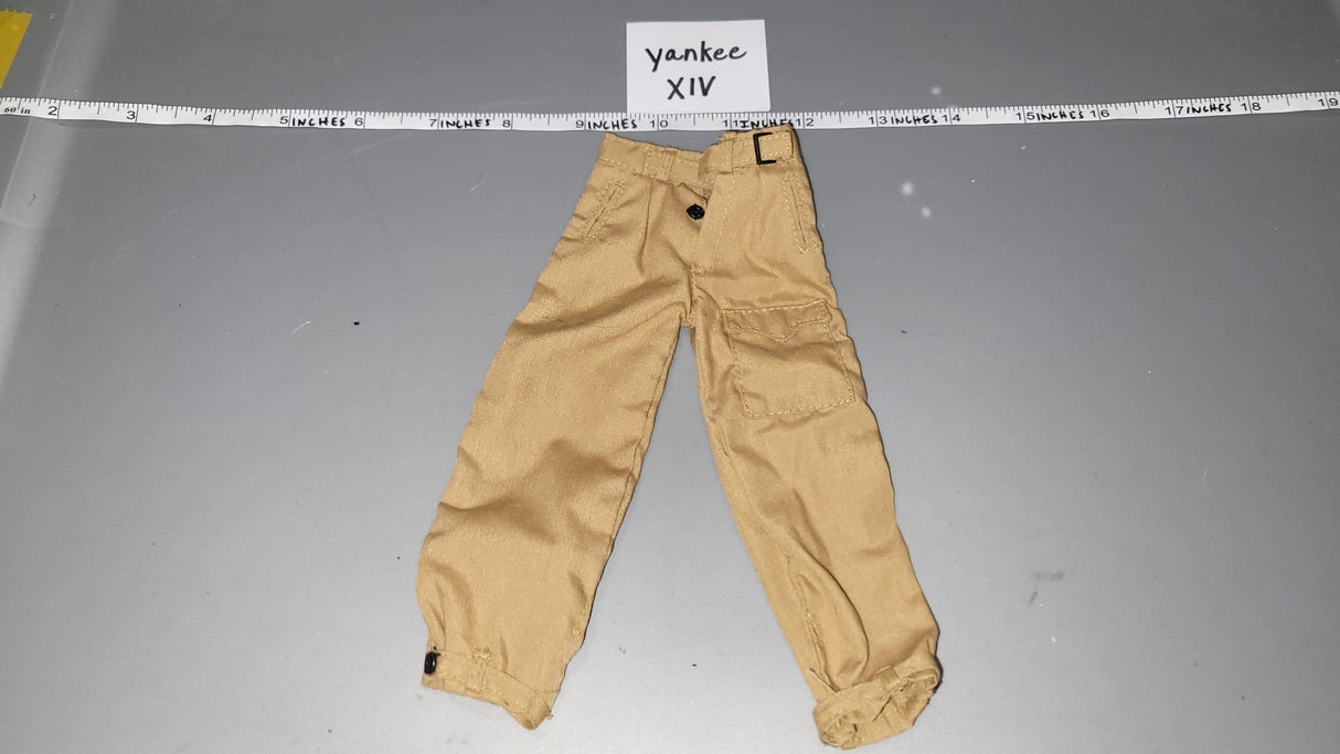 1/6 Scale WWII German Tropical Afrika Korps Luftwaffe Pants