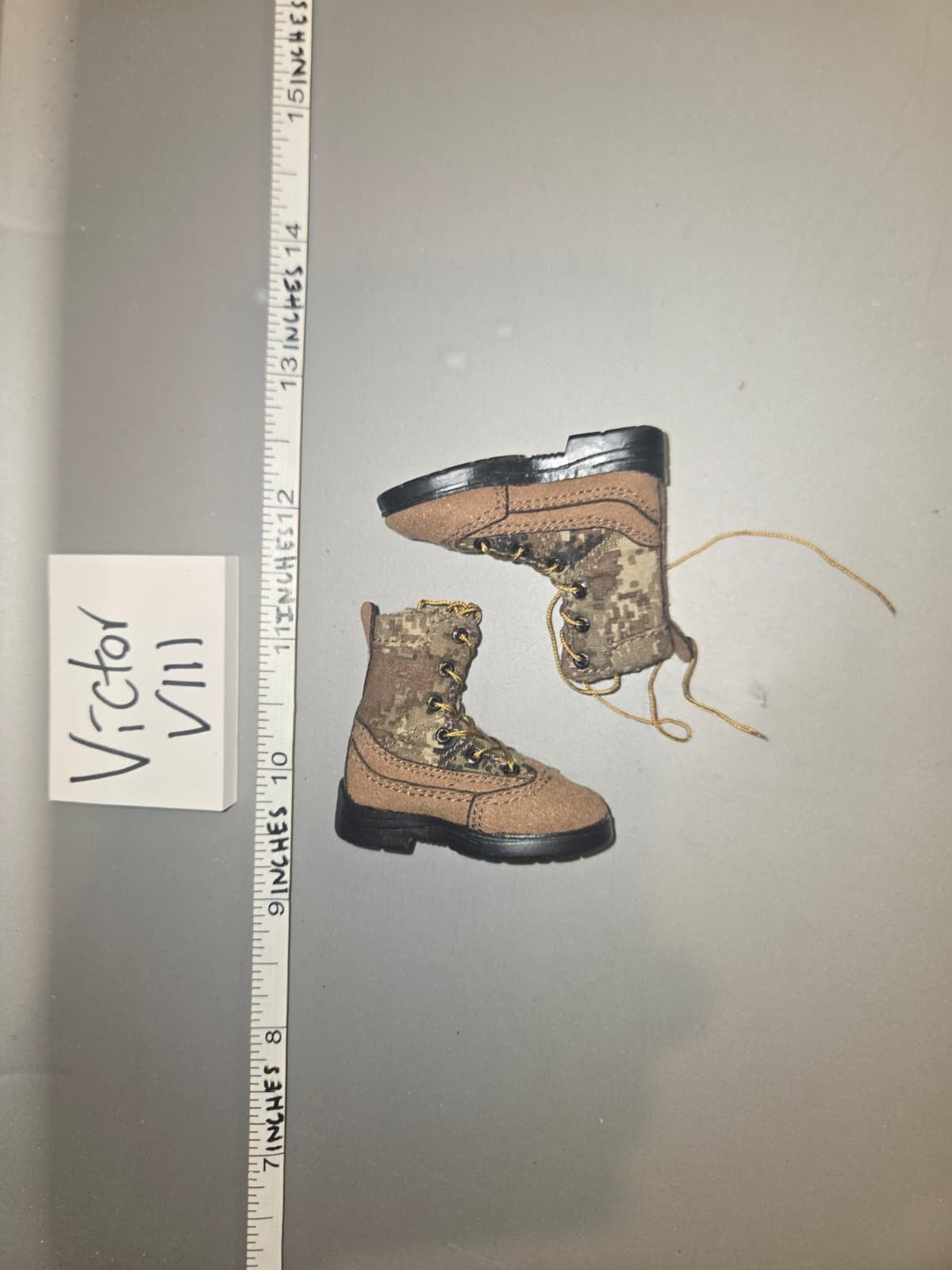 1/6 Scale Modern Era Boots - Cloth Leather