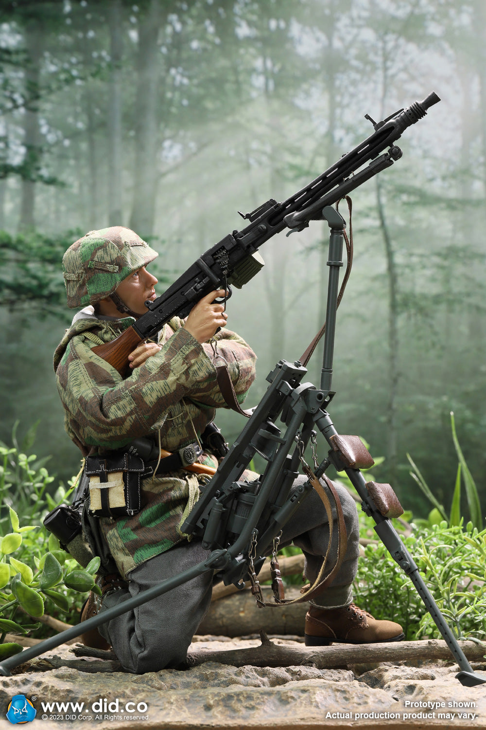 1/6 Scale Tripod for MG42 (Green) - NIB Weapons Set DID E60073G