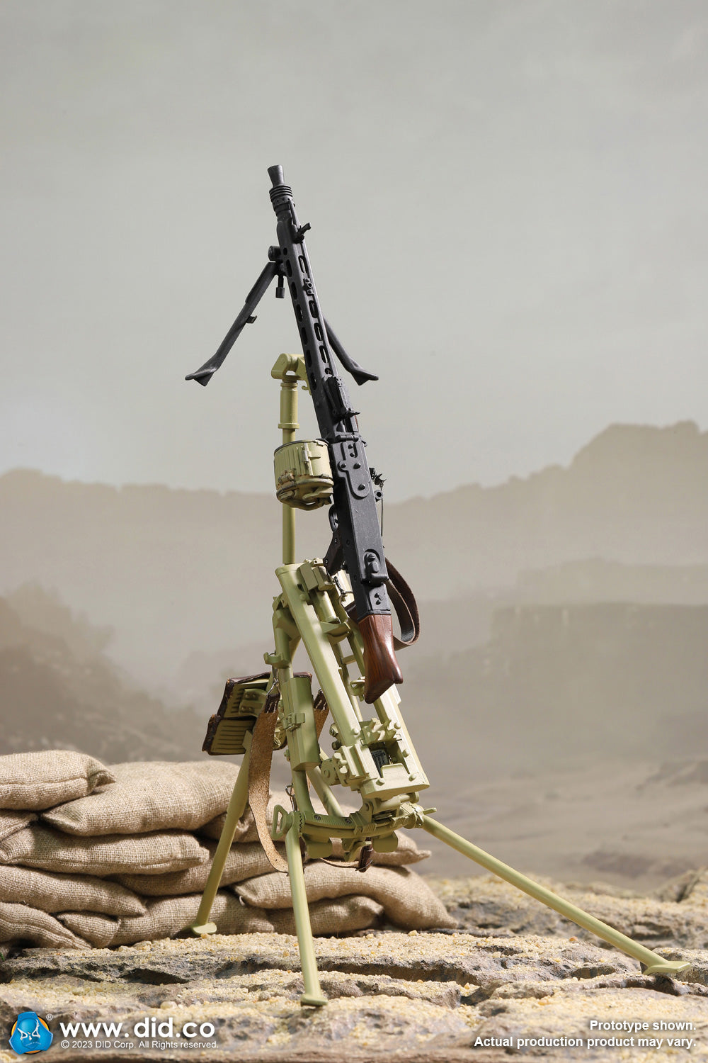 1/6 Scale Tripod for MG42 (Sand) - NIB Weapons Set DID E60073Y