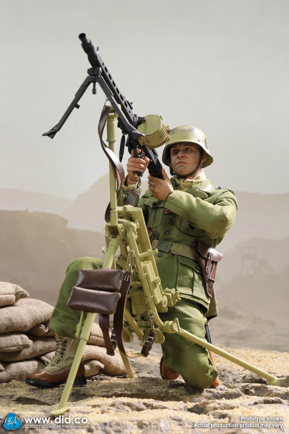1/6 Scale Tripod for MG42 (Sand) - NIB Weapons Set DID E60073Y
