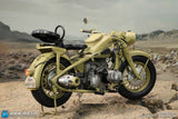 E60075Y 1/6 WWII German Zündapp KS 750 Motorcycle with sidecar (Sand)