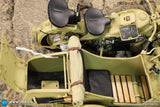 E60075Y 1/6 WWII German Zündapp KS 750 Motorcycle with sidecar (Sand)