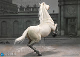 1/6 Scale Napoleon White War Horse (Prancing) - NIB DID E60078