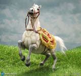 1/6 Scale Napoleon White War Horse (Prancing) - NIB DID E60078