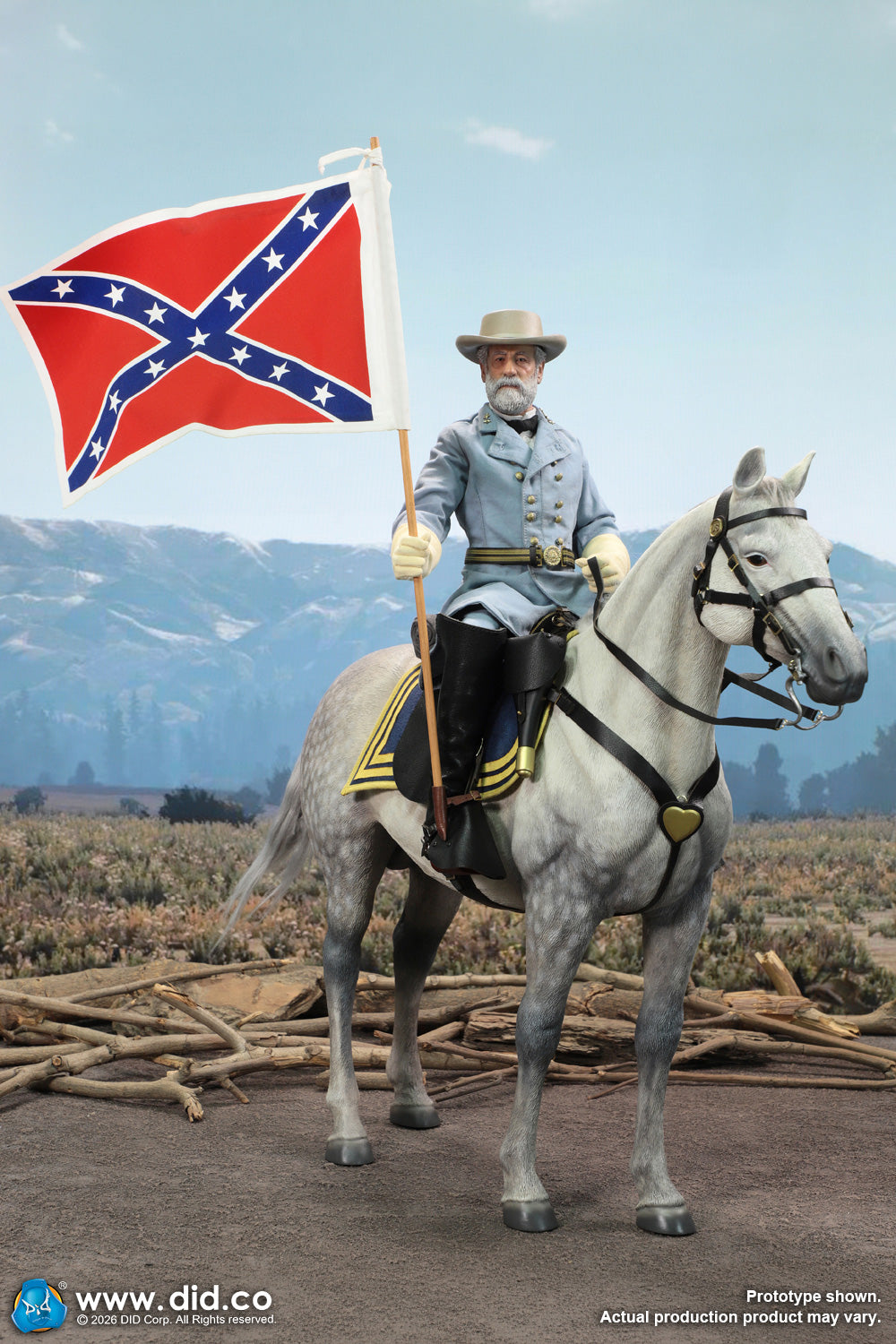 *Preorder* 1/6 Scale Civil War Era War Horse - DID E60086 