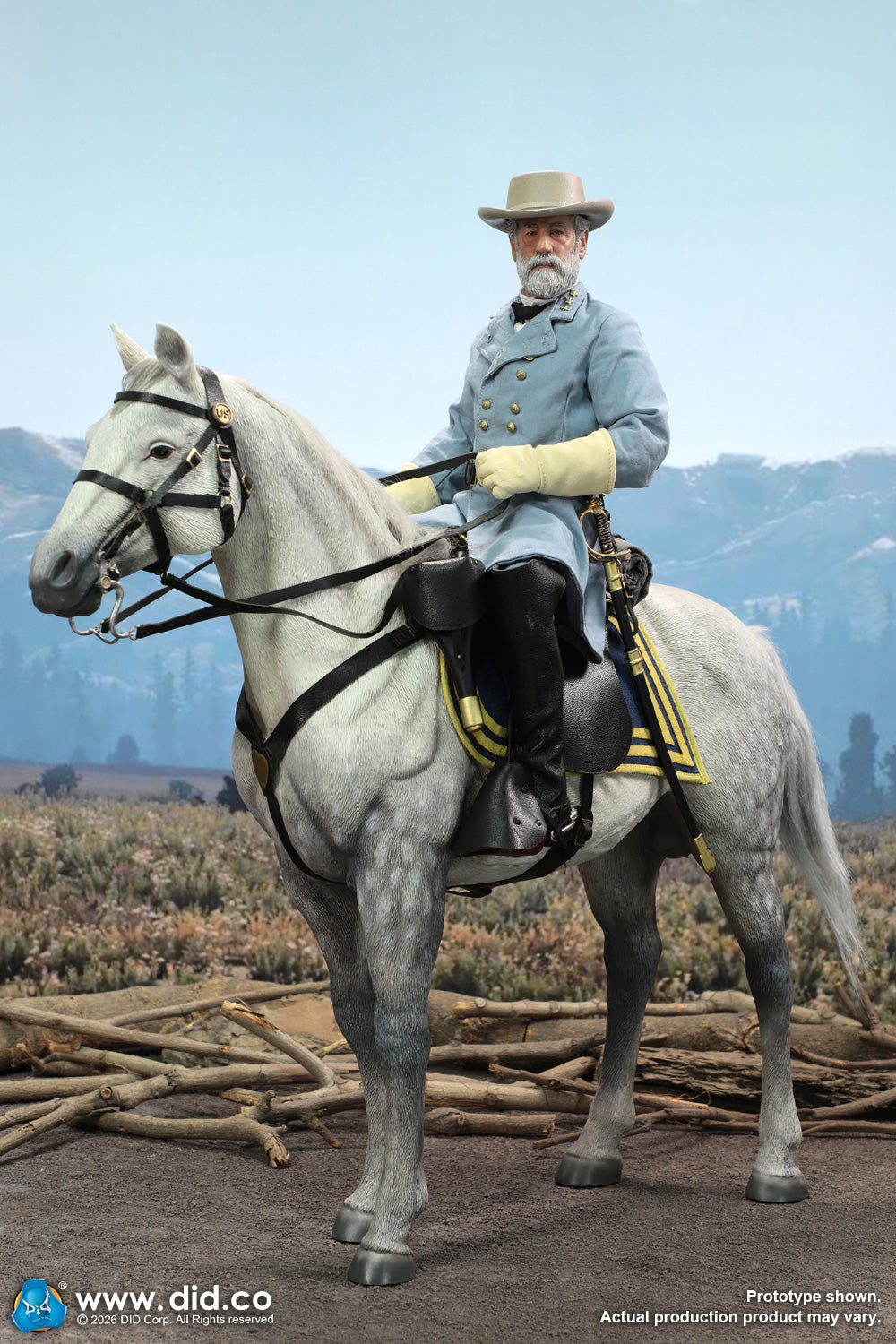 *Preorder* 1/6 Scale Civil War Era War Horse - DID E60086 
