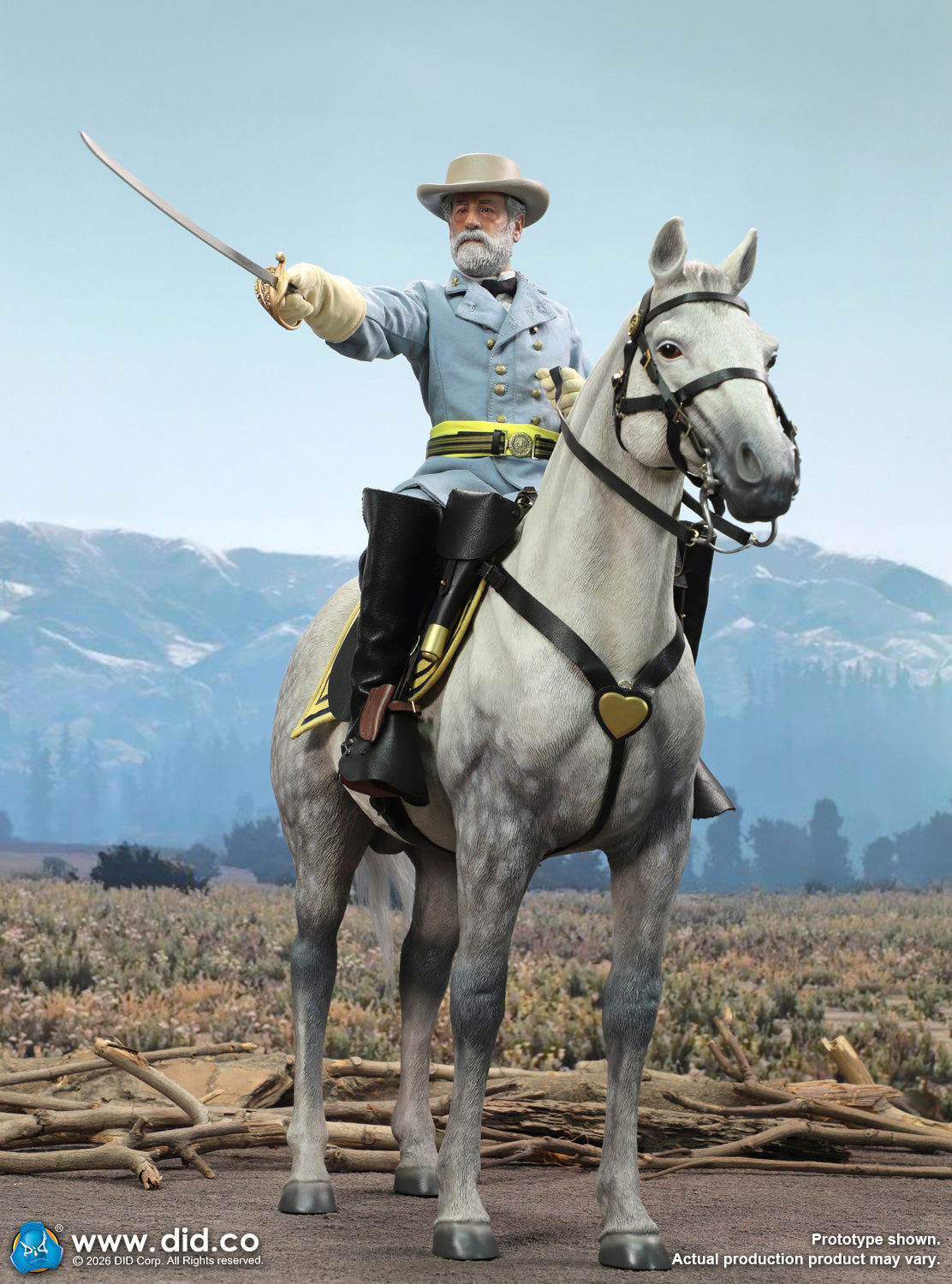 *Preorder* 1/6 Scale Civil War Era War Horse - DID E60086 