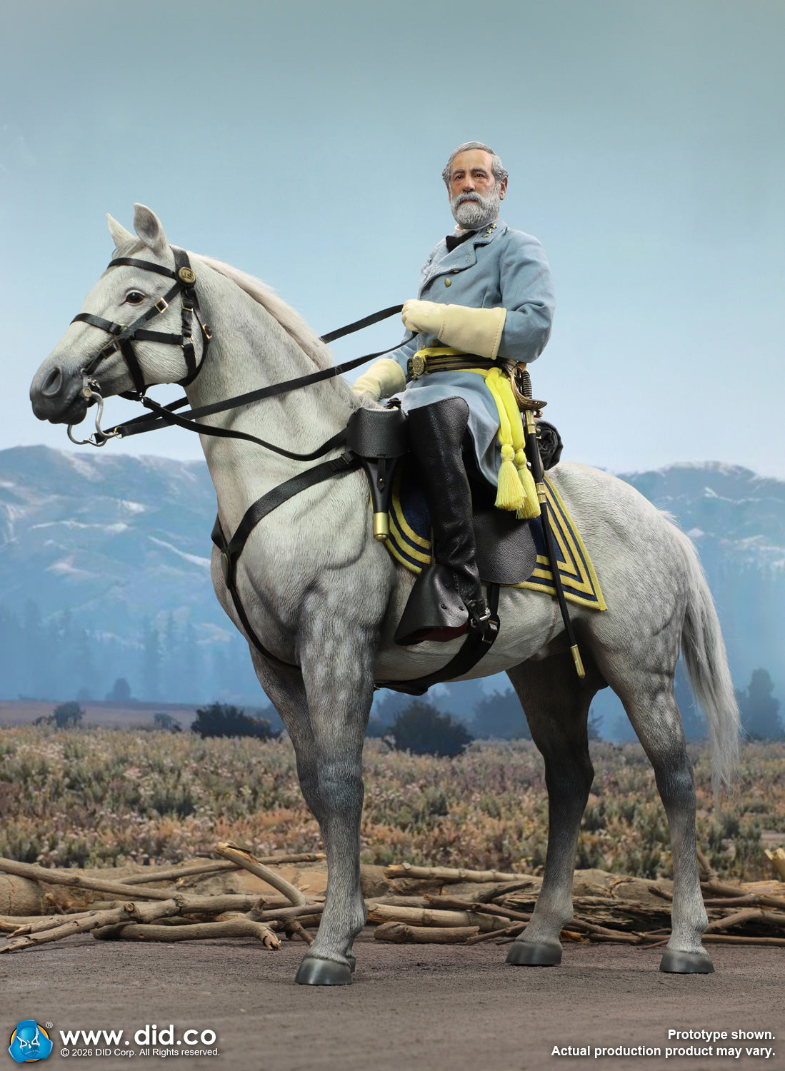 *Preorder* 1/6 Scale Civil War Era War Horse - DID E60086 