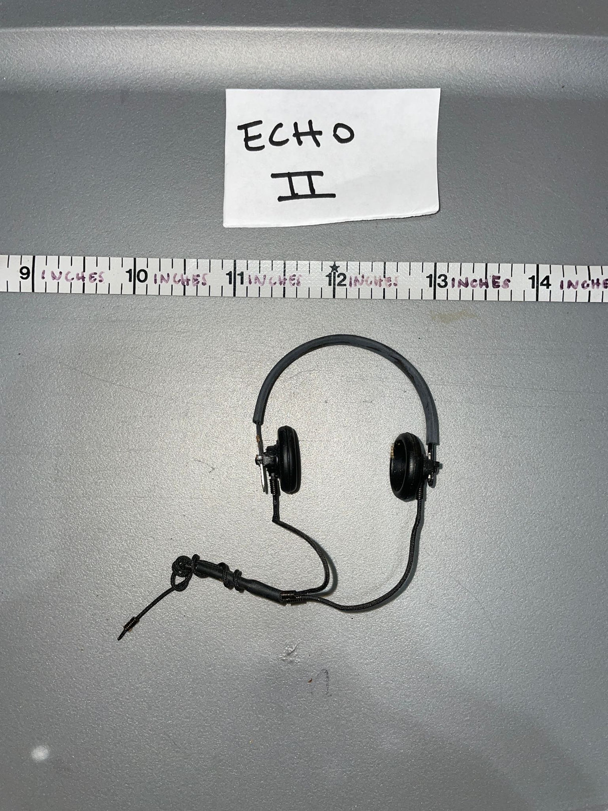 1/6 Scale WWII German Tanker Head Phones Set
