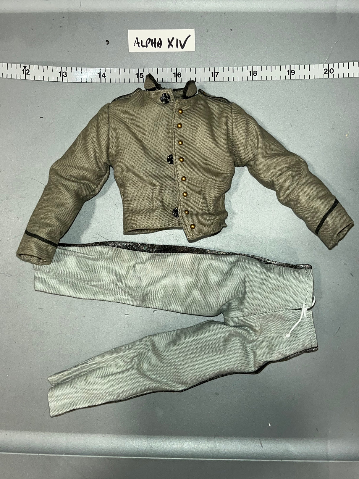 1/6 Scale Civil War Confederate Uniform - Sideshow