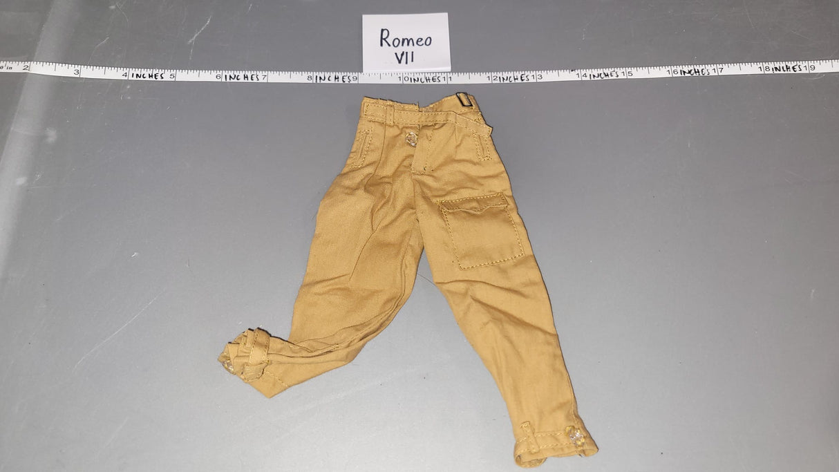 1/6 Scale WWII German Tropical Afrika Korps Luftwaffe Pants
