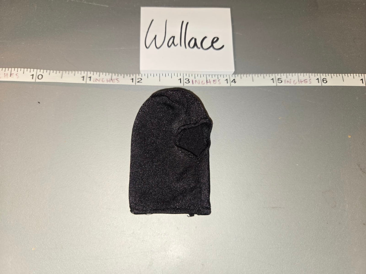 1/6 Scale Modern Era Black Balaclava Mask