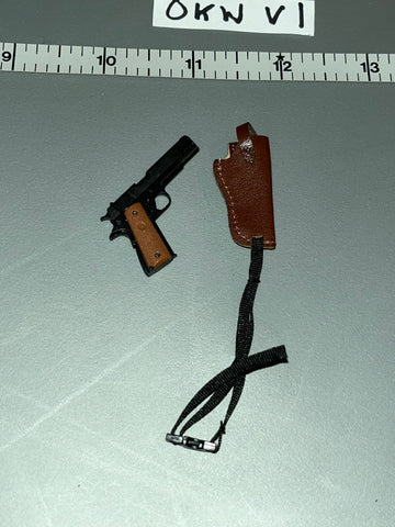 1/6 Scale WWII US Vietnam .45 Pistol and Holster - UJINDOU 1980 Delta Force Eagle Claw