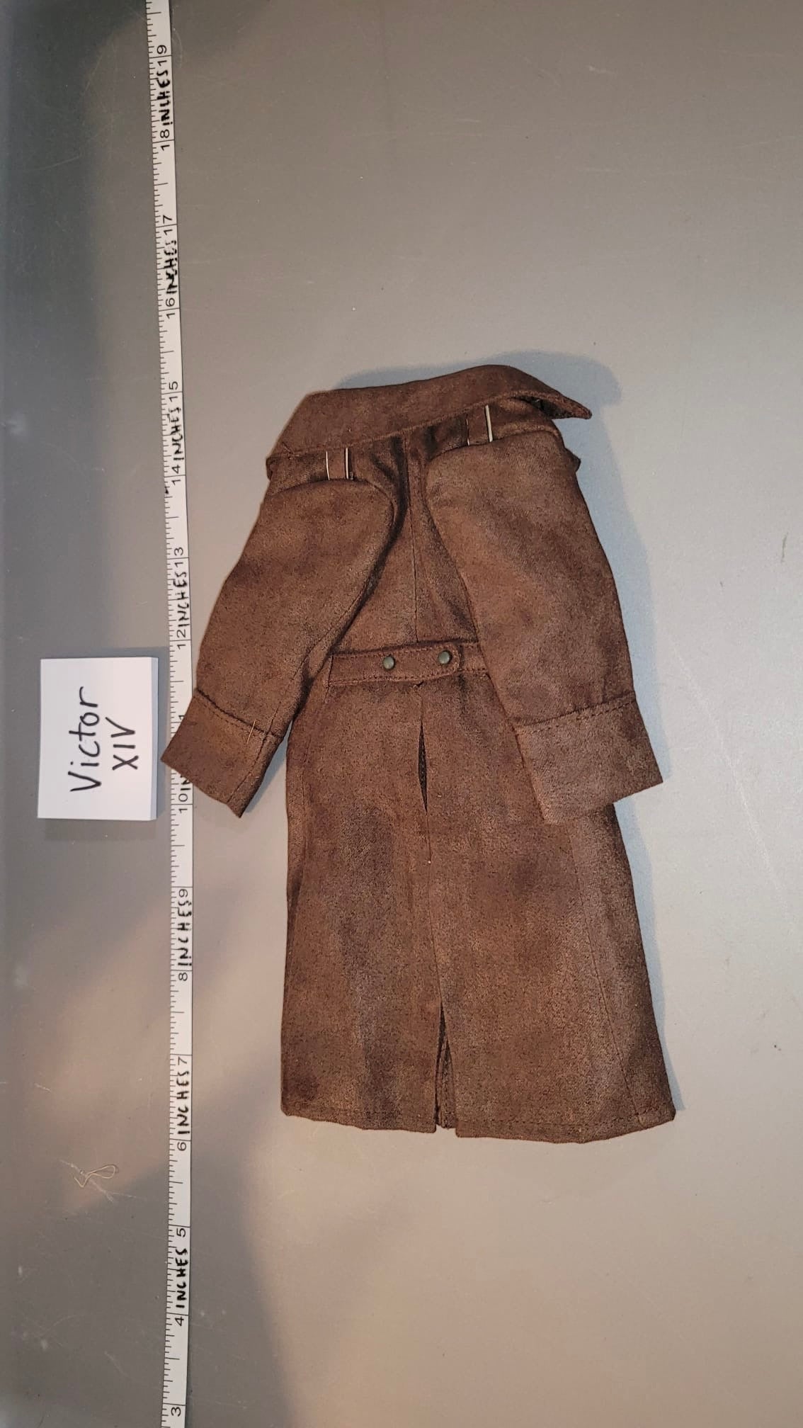 1/6 Scale WWII German Afrika Korps Brown Great Coat - DID