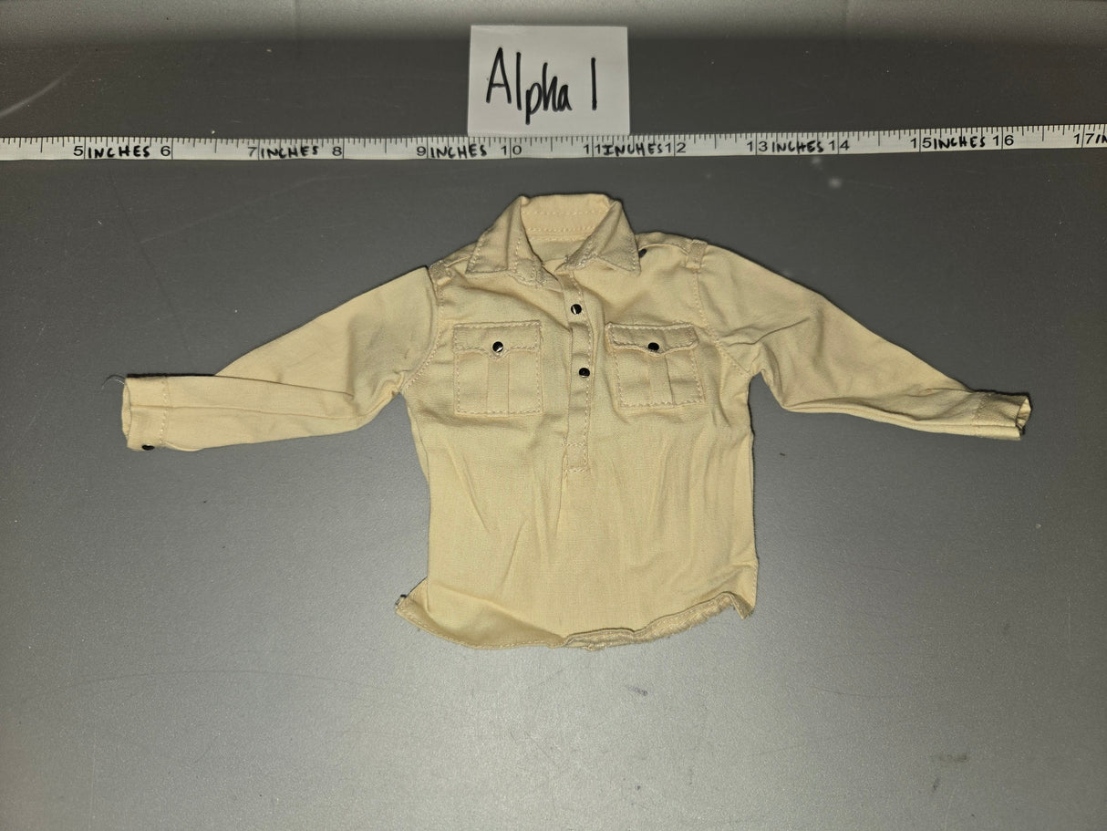 1/6 WWII German Tropical Work Shirt